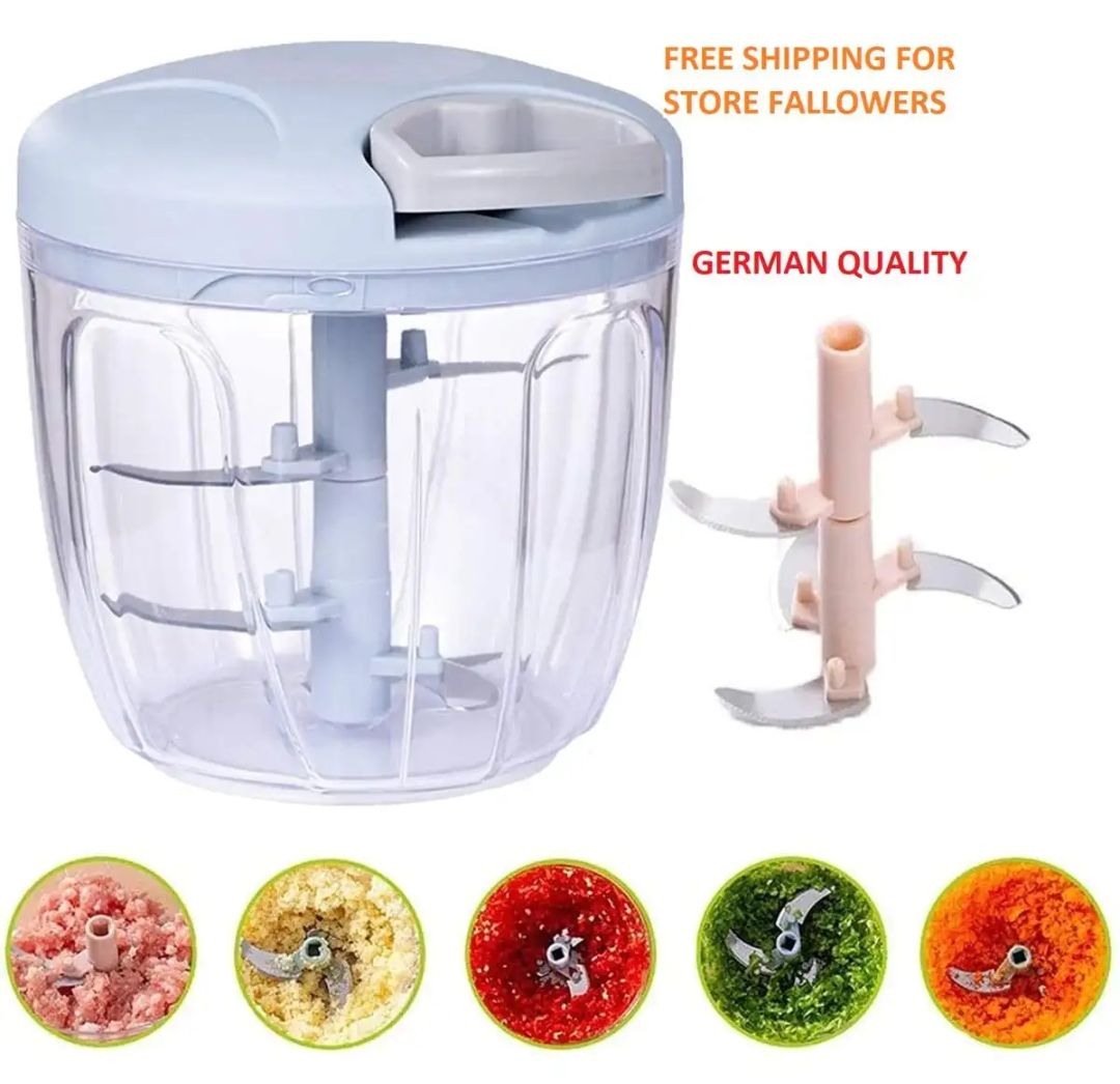 Large Speedy 5 Blades Vegetable Chopper – Original High Quality Kitchen Chopper - My Store