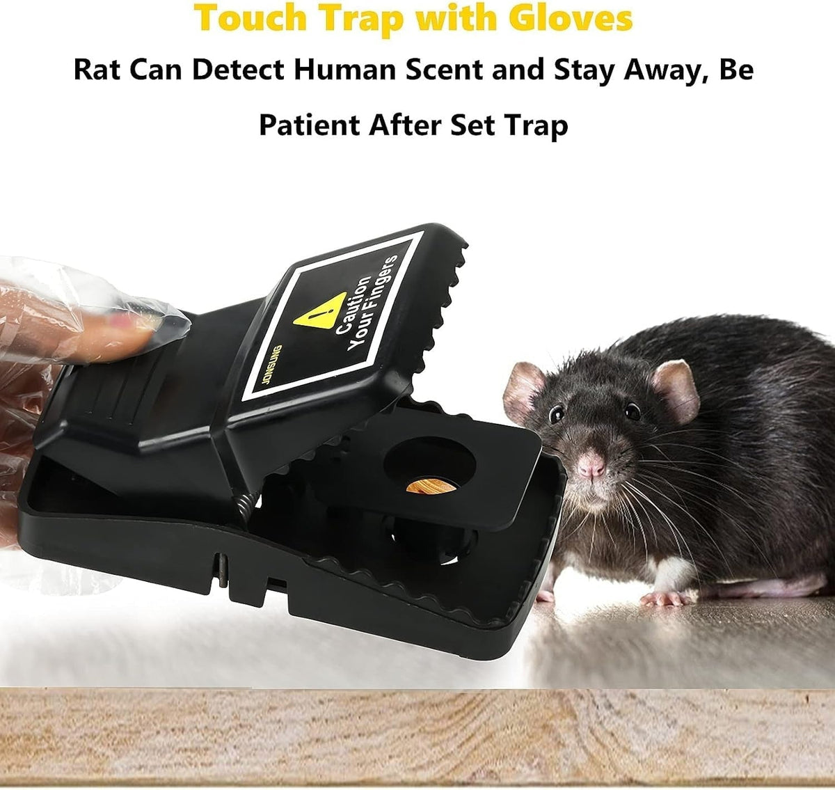 Reusable Heavy Duty Mouse Trap Fast & Effective Rodent Control - My Store