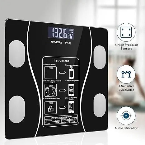 SmartScale™ Bluetooth Digital Weight Scale 180kg | Tracks 13+ Body Metrics | Smart LED Bathroom Scale | 12-Month Warranty - My Store